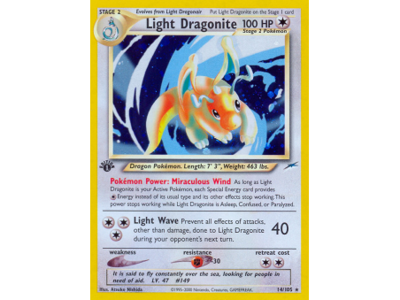 Light Dragonite (Holo)