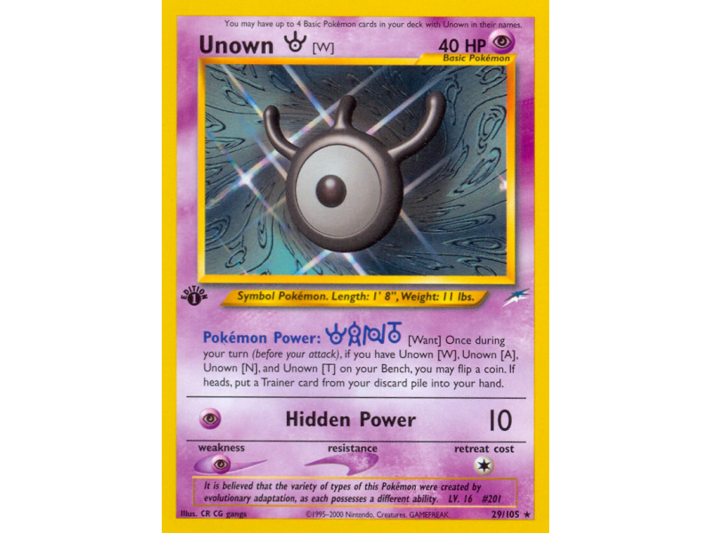 Unown [W]
