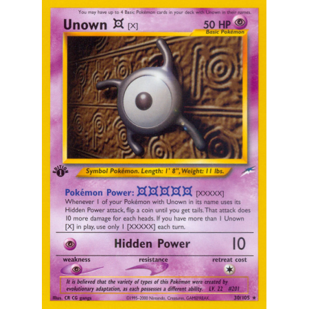 Unown [X]
