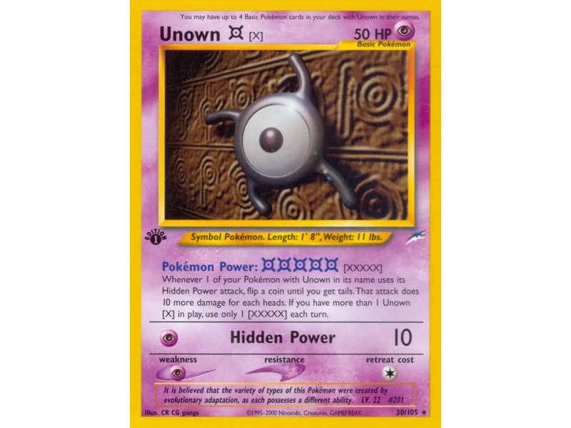 Unown [X]