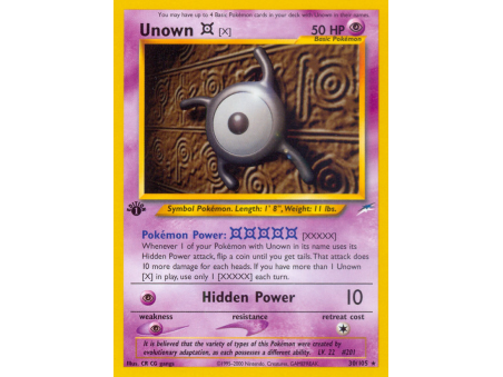 Unown [X]