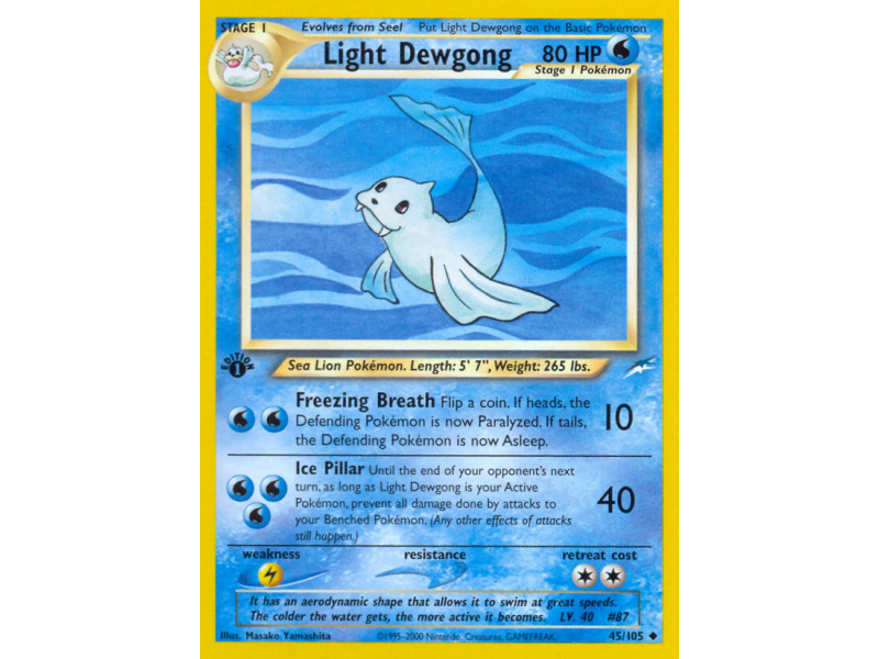 Light Dewgong
