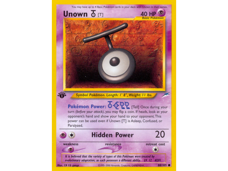 Unown [T]