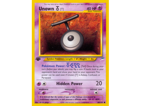 Unown [T]