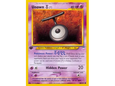 Unown [T]