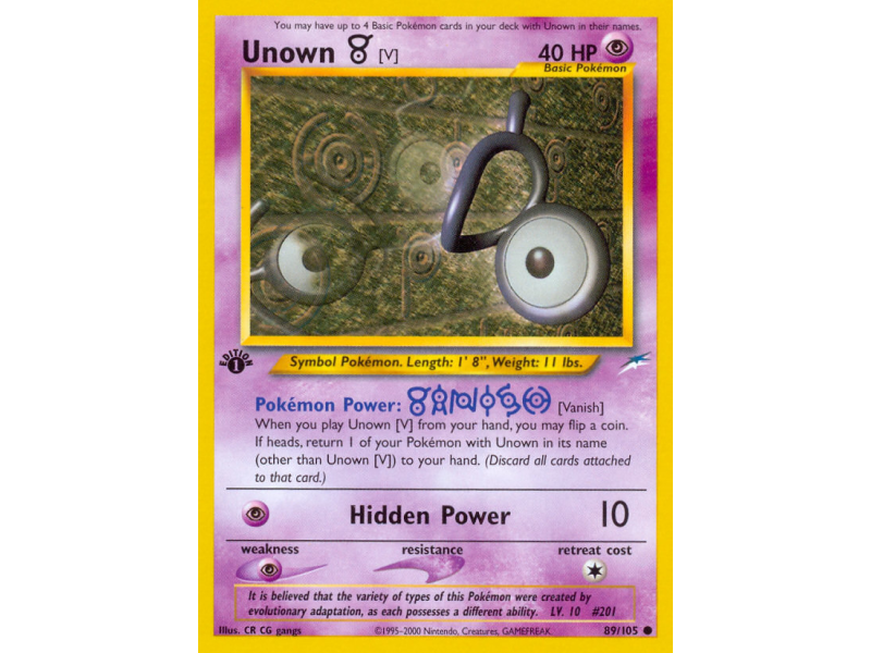 Unown [V]