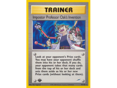 Impostor Professor Oak's Invention