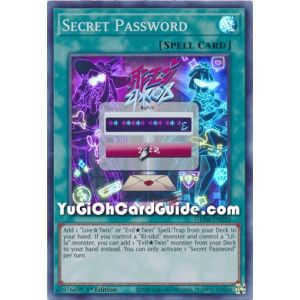 Secret Password (Super Rare)