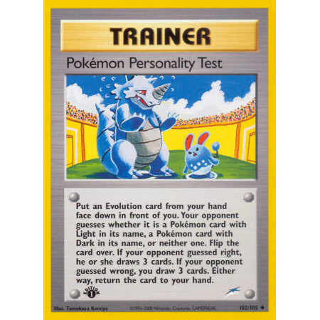 Pokémon Personality Test