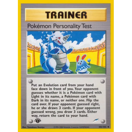 Pokémon Personality Test
