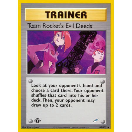 Team Rocket's Evil Deeds