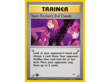 Team Rocket's Evil Deeds