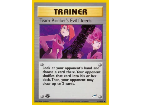 Team Rocket's Evil Deeds