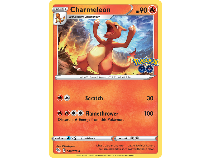 Charmeleon (Reverse Holo)