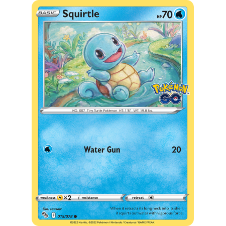 Squirtle (Reverse Holo)