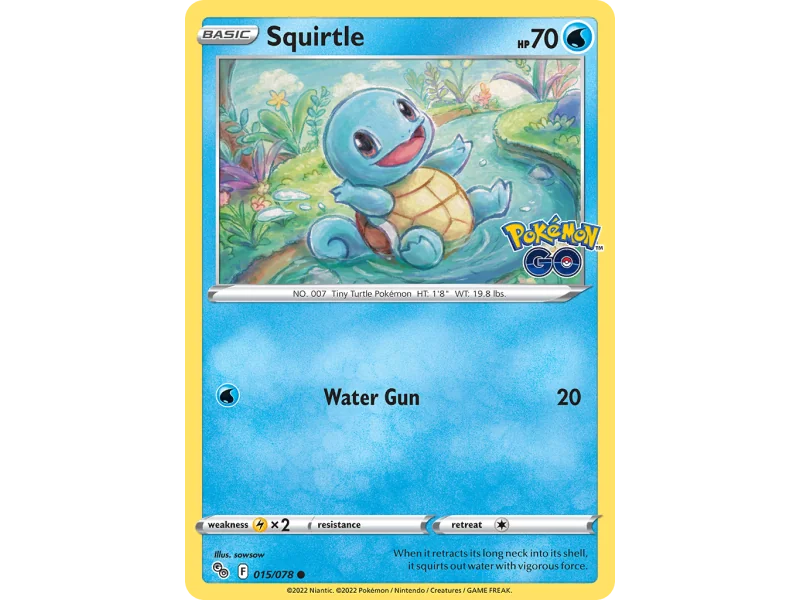 Squirtle (Reverse Holo)