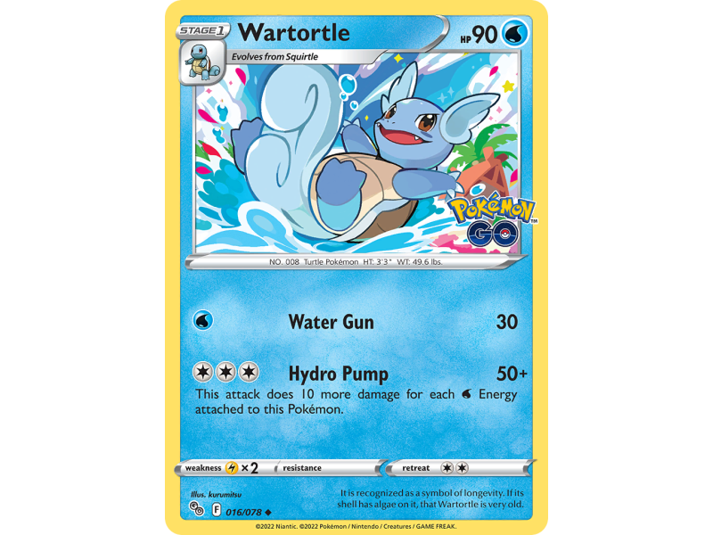 Wartortle (Reverse Holo)