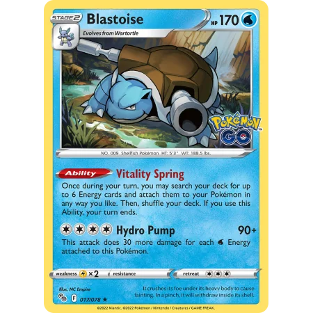 Blastoise (Reverse Holo)