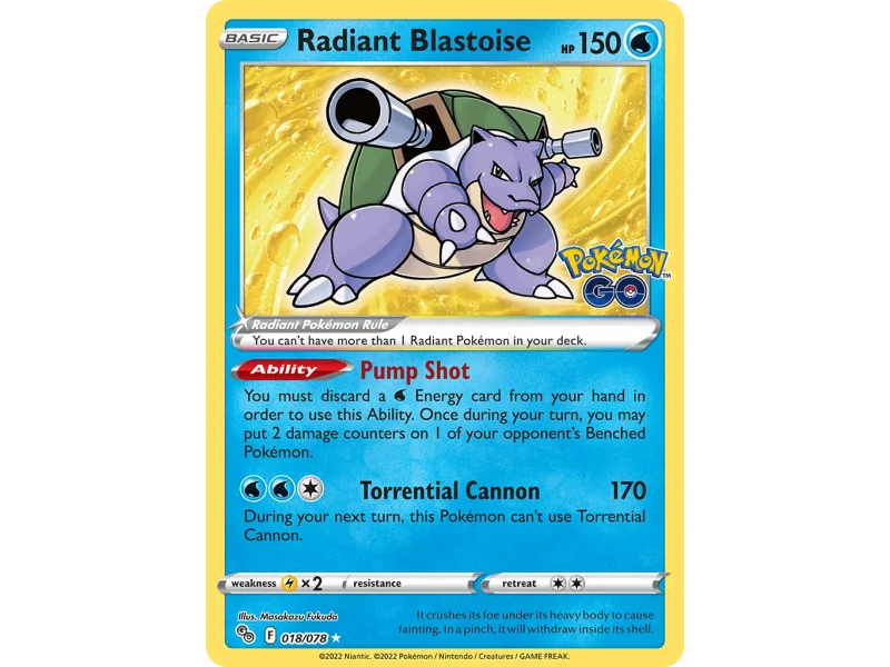 Radiant Blastoise