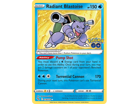 Radiant Blastoise