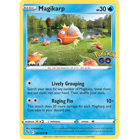Magikarp (Reverse Holo)