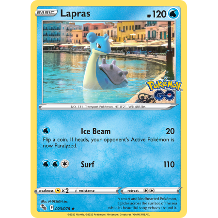 Lapras (Reverse Holo)