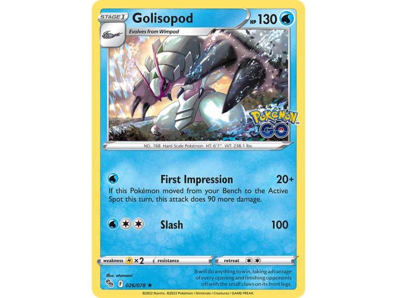 Golisopod (Reverse Holo)