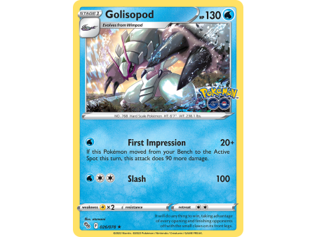 Golisopod (Reverse Holo)