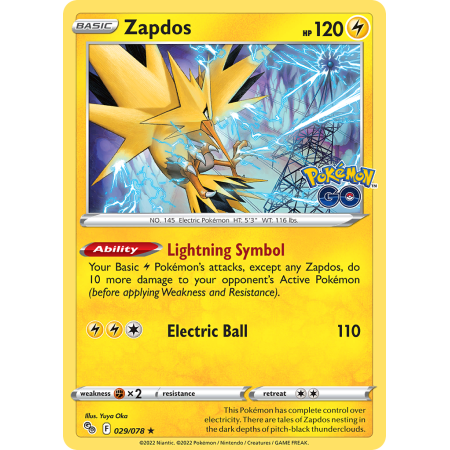 Zapdos (Reverse Holo)
