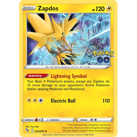 Zapdos (Reverse Holo)