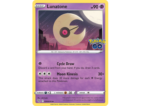 Lunatone (Reverse Holo)