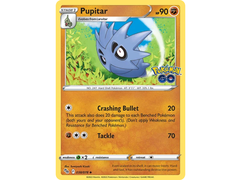 Pupitar (Reverse Holo)