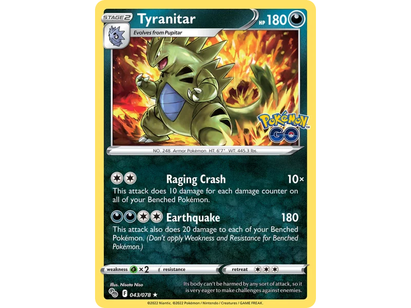 Tyranitar (Reverse Holo)