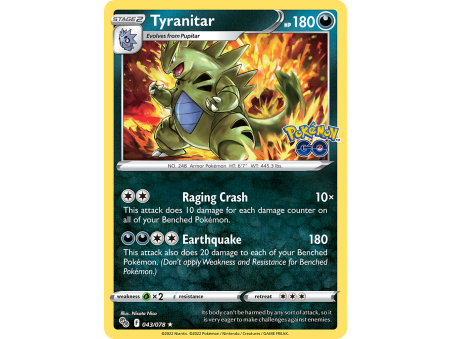 Tyranitar (Reverse Holo)