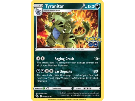 Tyranitar (Reverse Holo)