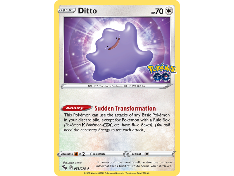Ditto (Reverse Holo)