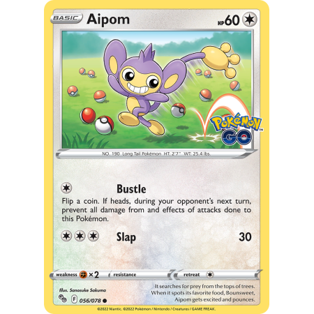 Aipom (Reverse Holo)