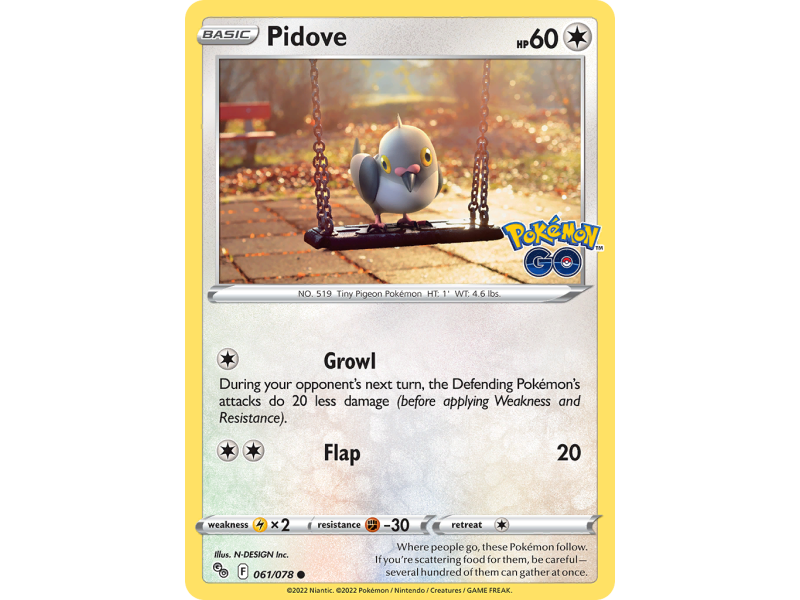 Pidove (Reverse Holo)