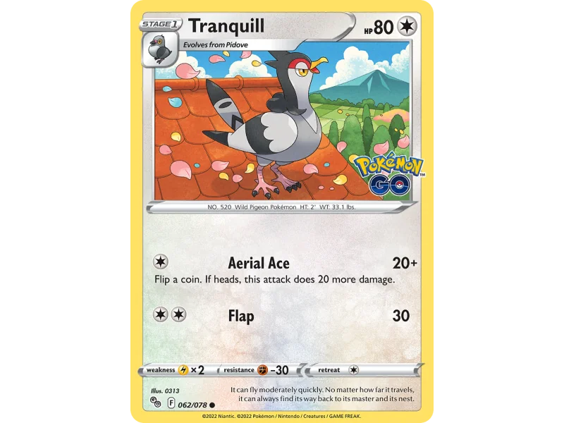 Tranquill (Reverse Holo)