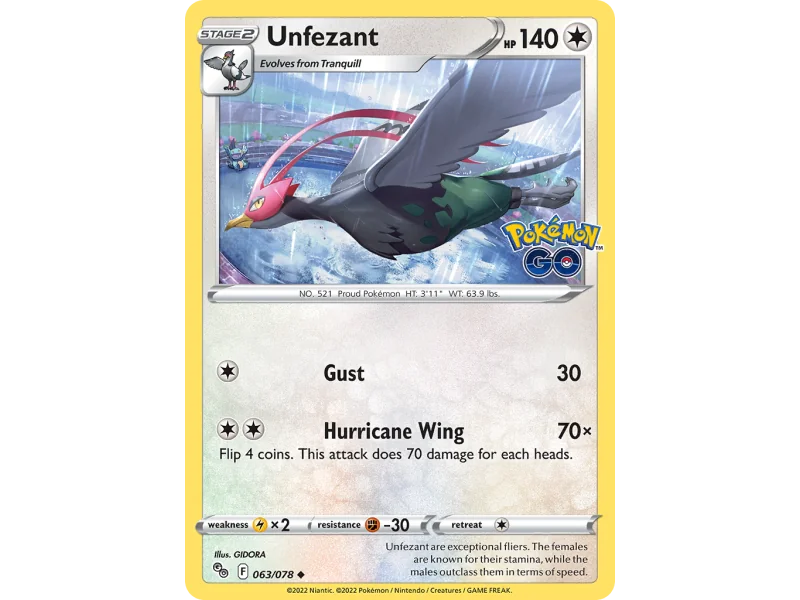 Unfezant