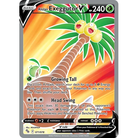 Alolan Exeggutor V