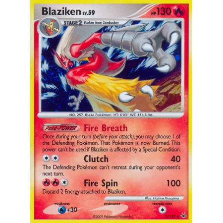 Blaziken (Reverse Holo)