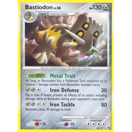 Bastiodon (Reverse Holo)