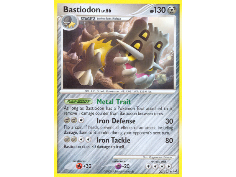 Bastiodon (Reverse Holo)