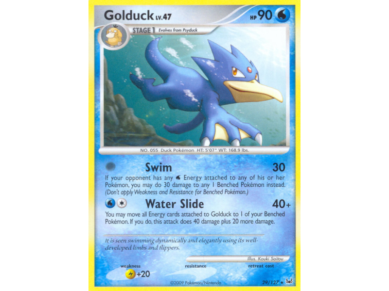 Golduck (Reverse Holo)