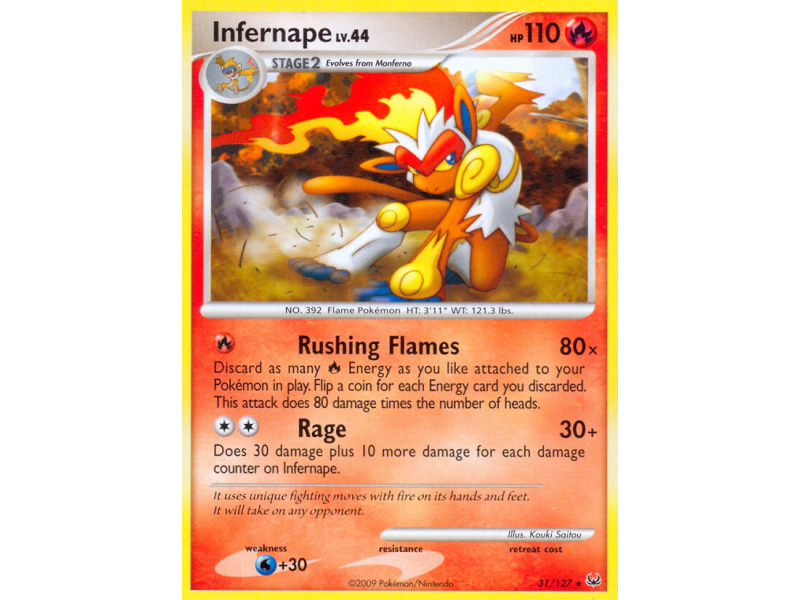 Infernape (Reverse Holo)