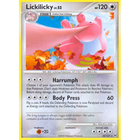Lickilicky (Reverse Holo)