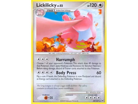 Lickilicky (Reverse Holo)