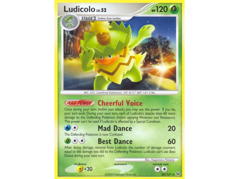 Ludicolo (Reverse Holo)