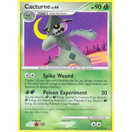 Cacturne (Reverse Holo)